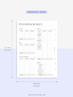 T125 | Paycheck Budget Planner