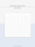 N101-3 | 5mm Line Dot Grid Notes