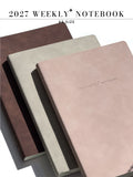Pre-order | 2027 Weekly Plus Notebook, A5 size (Vertical Weekly)