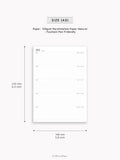 Pre-order | 5-year Weekly Diary, A5 size (2027-2031)