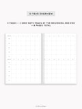 Pre-order | 5-year Weekly Diary, A5 size (2027-2031)