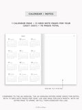 Pre-order | 5-year Weekly Diary, A5 size (2027-2031)