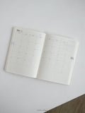 2027 Daily Notebook, A6 size