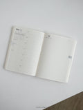 2027 Daily Notebook, A6 size
