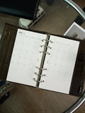 2027 Monthly Planner Printed Inserts