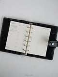 2027 Weekly Planner Printed Inserts
