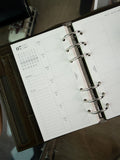 2027 Weekly Planner Printed Inserts