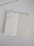 2027 Weekly Notebook, Weeks size