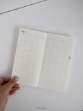 2027 Weekly Notebook, Weeks size