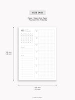 Pre-order | 2026 Daily Notebook, A6 size