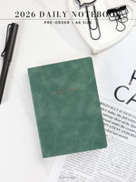 Pre-order | 2026 Daily Notebook, A6 size