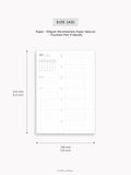Pre-order | 2026 Weekly Notebook, A5 size