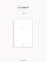 Pre-order | 2026 Weekly Notebook, A5 size