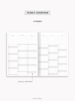Pre-order | 2026 Weekly Notebook, A5 size
