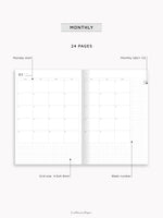 Pre-order | 2026 Weekly Notebook, A5 size