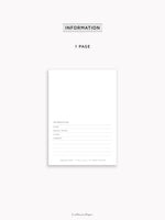 Pre-order | 2026 Weekly Notebook, Passport Size