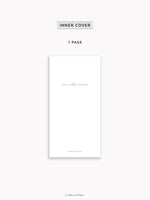 Pre-order | 2026 Weekly Notebook, Weeks size