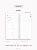 Pre-order | 2026 Weekly Notebook, Weeks size