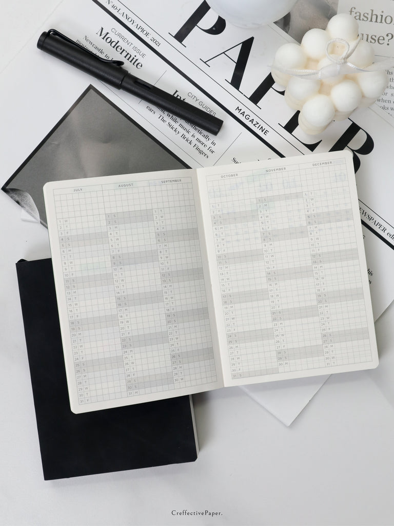 2026 Daily Notebook, A6 size – CreffectivePaper