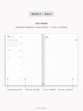 Pre-order | 2027 Daily Notebook, A5 size