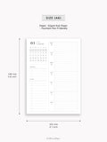 Pre-order | 2027 Daily Notebook, A6 size