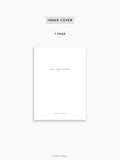 Pre-order | 2027 Daily Notebook, B6 size