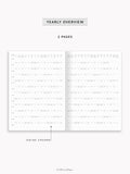 Pre-order | 2027 Daily Notebook, B6 size