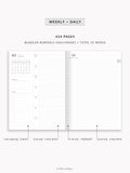 Pre-order | 2027 Daily Notebook, B6 size