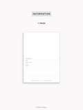 Pre-order | 2027 Daily Notebook, B6 size