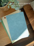 Pre-order | 2027 Daily Notebook, B6 size