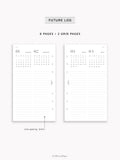 Pre-order | 2027 Monthly Printed Inserts