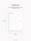 Pre-order | 2027 Monthly Printed Inserts