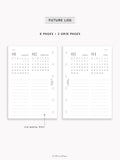 Pre-order | 2027 Monthly Printed Inserts