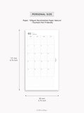 Pre-order | 2027 Monthly Printed Inserts