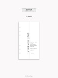 Pre-order | 2027 Monthly Printed Inserts