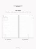 Pre-order | 2027 Weekly Notebook, A5 size