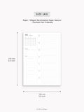 Pre-order | 2027 Weekly Notebook, A5 size