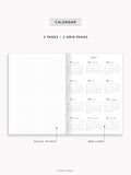 Pre-order | 2027 Weekly Notebook, A5 size