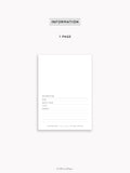 Pre-order | 2027 Weekly Notebook, Passport Size