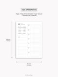 Pre-order | 2027 Weekly Notebook, Passport Size