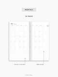 Pre-order | 2027 Weekly Notebook, Weeks size