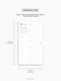 Pre-order | 2027 Weekly Printed Inserts