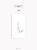Pre-order | 2027 Weekly Printed Inserts