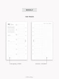 Pre-order | 2027 Weekly Printed Inserts