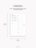 Pre-order | 2027 Weekly Printed Inserts