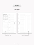Pre-order | 2027 Weekly Printed Inserts