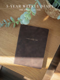 Pre-order | 5-year Weekly Diary, A6 size (2027-2031)