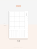 M125 | Horizontal Monthly Planner, MO1P