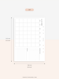 M125 | Horizontal Monthly Planner, MO1P