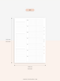 W108_G_WO2P | Weekly Planner, WO2P, Grid